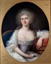 Portret van Marie Therese Louise de Savoie Carignan, Prinses de Lamballe