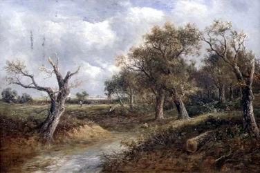 Landschap met Stervende Boom