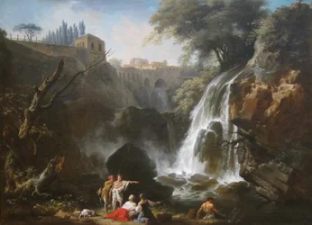 De watervallen van Tivoli