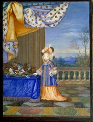 Portret van de Grote Dauphin Louis de France, zoon van Lodewijk XIV
