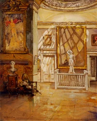 Noord Ante Kamer van de Groene Fluwelen Kamer, Chiswick House