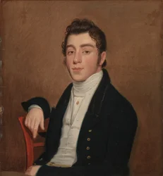 Portret van Mendes Cohen, 1818