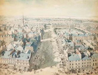 Noordelijk Uitzicht vanaf Scott Monument, 14:45 uur 15 september