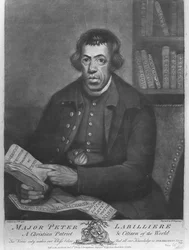 Majoor Peter Labilliere, geëtst door Henry Kingsbury, 1780