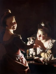 De Kitten Aankleden, c.1768-70