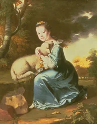 Miss Frances Warren, vroege 1760s