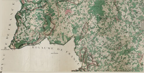 Kaart van Poperinghe - Poperinge