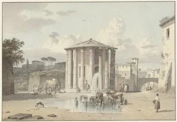 De Tempel van Vesta in Rome