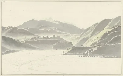 Gezicht op Civita Ducale