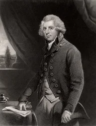 Portret van Richard B. Sheridan