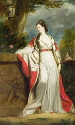 Elizabeth Gunning, Hertogin van Hamilton en Hertogin van Argyll, c.1760