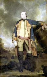 Portret van John, Markies van Granby in het uniform van Kol. van het Koninklijk Regiment van de Bereden Wacht, c.1770
