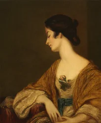 Portret van Mevrouw George Collier, 18e eeuw