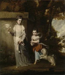 Portret van de Dames Amabel en Mary Jemima Yorke