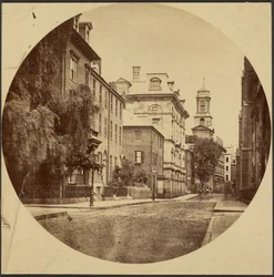 Chauncy Street vanaf Exeter Place