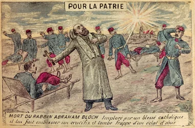 De dood van rabbijn Bloch, 20e eeuw (afbeelding)