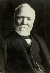 Portret van Andrew Carnegie, ca. 1910 (foto)