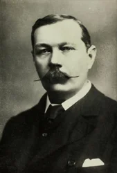 Portret van Sir Arthur Conan Doyle (foto)