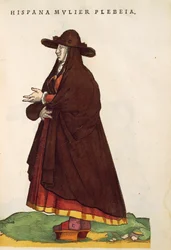 Spaanse boerin (Habitus praecipuorum popularum)