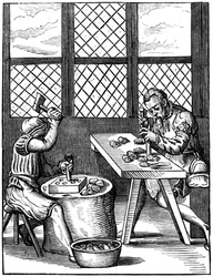 Vingerhoedmakers, 16e eeuw 1849