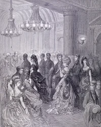 Een bal in het Mansion House, 1872