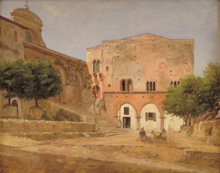 De markt in Priverno