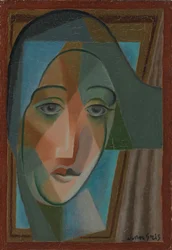 Hoofd van een Harlekijn, 1924