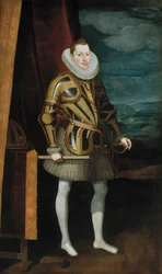 Portret van Filips III (1578-1621), koning van Spanje en Portugal