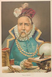 Portret van Tycho Brahe 1546-1601