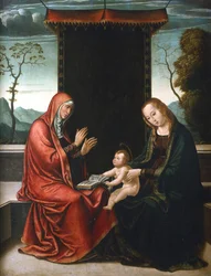 St. Anne, de Maagd en Kind