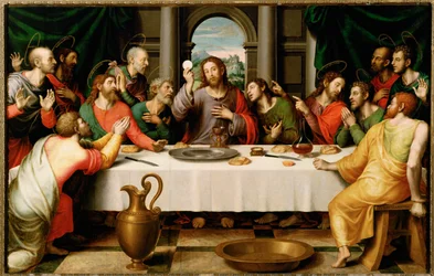 Het Laatste Avondmaal (schilderij op doek)