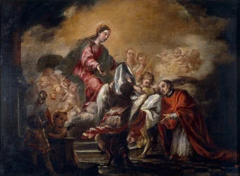 Oplegging van de Kazuifel aan Sint Ildephonsus