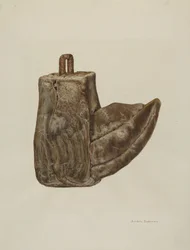 Houten stijgbeugel
