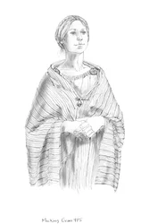 Angelsaksische vrouw
