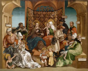 Heilige Familie. Jörg Breu de Oudere