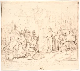 Christian I laat de Zweedse koning Erik naar Pommeren gaan in 1449