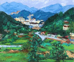 Rustig bergdorp