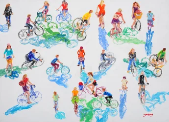 Een bruisende fietswereld