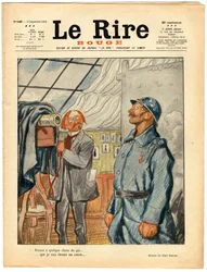 Omslag van The Red Laughter, Satirisch in kleuren