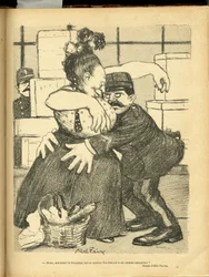 Illustratie van Abel Faivre in Le Rire