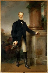Industrieel Alfred Krupp (schilderij op doek)