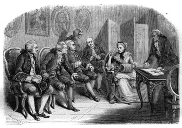 De literaire salon van Marie Anne Doublet (Doublet de Persan)