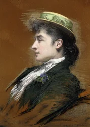 Portret van mevrouw Lebegue