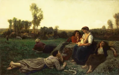 De Hooimakers in Rust, 1873