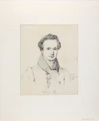 Portret van Victor Hugo 1802-1885, 1830