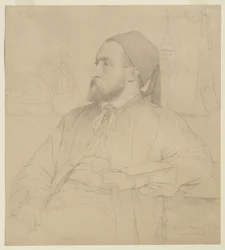 Portret van Constant Moyaux, architect, 1865