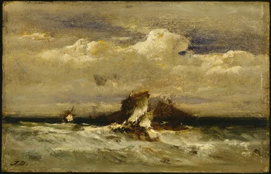 Zeegezicht, c.1868-81