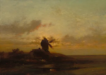 De molen, late 1850s