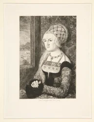 Portret van een Vrouw