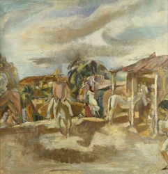 Cubaans Dorp; Village Cubain, ca. 1917-1918
